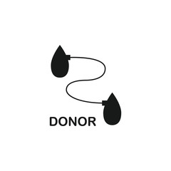 Drop icon in simple style