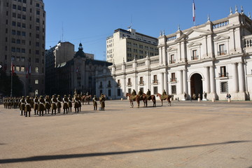 Obraz premium santiago do chile 