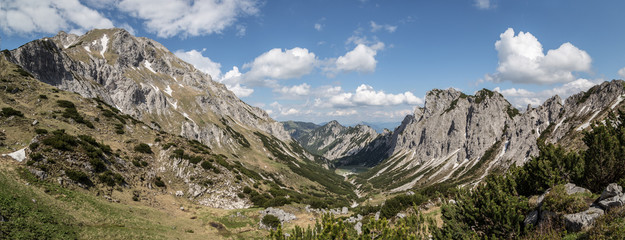 Bergpanorama vom Admonter Haus