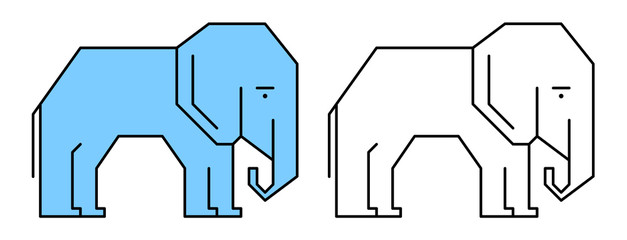 elephant illustration 