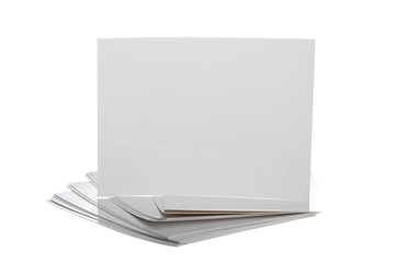 Pile of Blank Photo Frames
