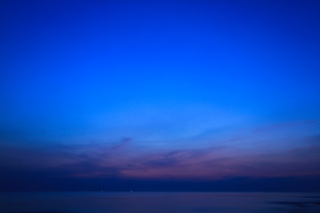 Beautiful sky at  twilight times for background