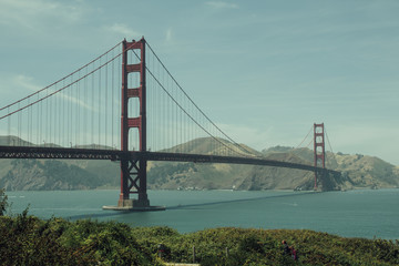 Fototapeta na wymiar Most Golden Gate w San Francisco