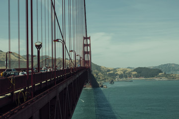 Most Golden Gate w San Francisco - obrazy, fototapety, plakaty