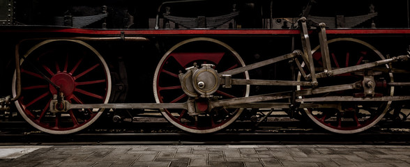 Steam Locomotive detail