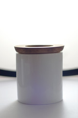 barattolo bianco mockup