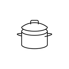 pan icon. Element of food icon for mobile concept and web apps. Thin line pan icon can be used for web and mobile