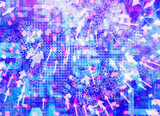 futuristic technology background