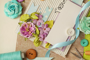 scrapbooking card