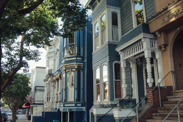 Domy w San Francisco © Bartosz