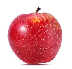 Apple on a white background