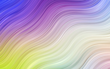 Obraz premium Light Multicolor vector template with bubble shapes.