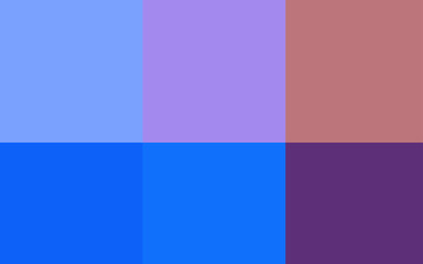 Obraz premium Light Blue, Red vector texture with collection of colors.