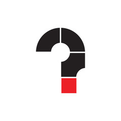 QUESTION MARK icon logo