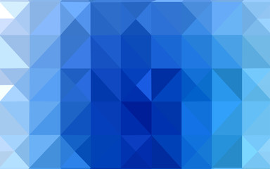 Obraz premium Light BLUE vector polygon abstract backdrop.