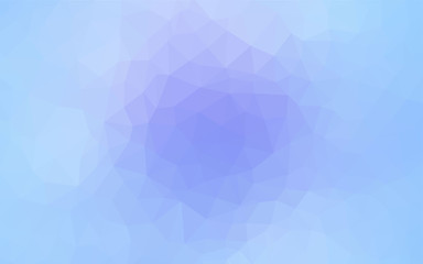 Obraz premium Light Pink, Blue vector polygonal template.
