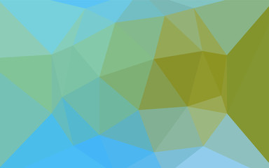 Light Blue, Green vector low poly texture.