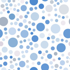 Light Blue, Yellow vector seamless texture with disks.