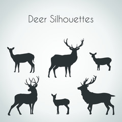 Deer Silhouette Pack