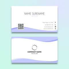 Abstract Business Card Template