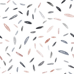 Dark Blue, Yellow vector seamless cover with spots.