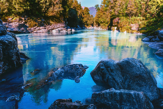 Hokitika Gorge In New Zealand