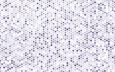 Light Purple vector illustration, which consist of circles.