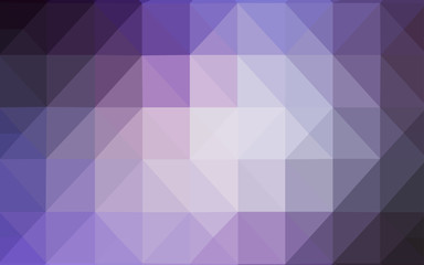 Obraz premium Light Purple vector shining triangular cover.