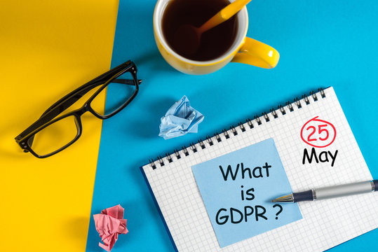 Question on note at manager workplace - What is General Data Protection Regulation or GDPR