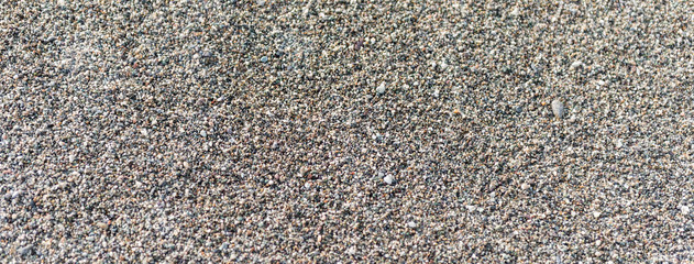 Detailed sand texture on a sandy beach
