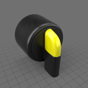 Button with dial