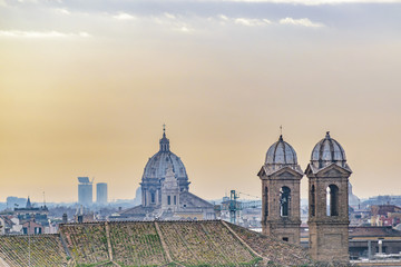 Rome Buildings Aerial View © DFLC