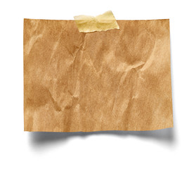 note paper blank sign tag label