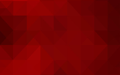 Obraz premium Dark Red vector abstract mosaic pattern.