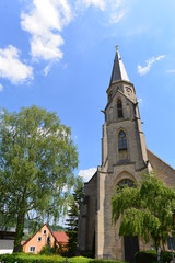 Obraz premium St. Gallus Kirche Rangendingen - Zollernalbkreis in Baden-Württemberg. 