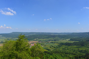 Naklejka na ściany i meble Zollernalbkreis in Baden-Württemberg 