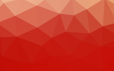 Light Red vector shining triangular layout.