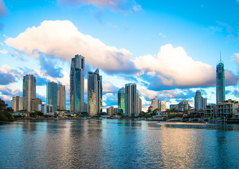 Obraz premium Surfers Paradise Skyline by Day