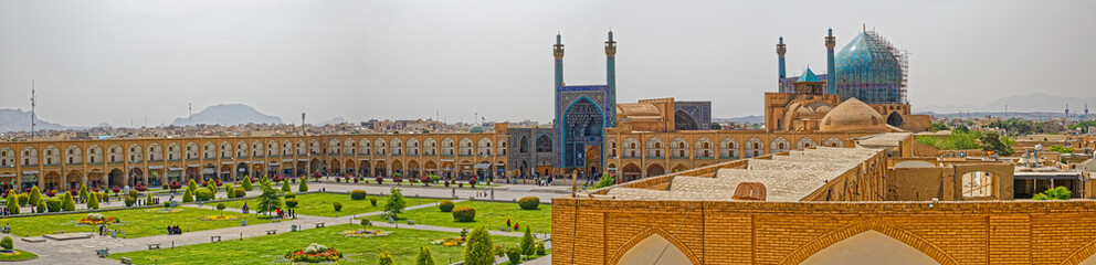 Isfahan Imam Square aerial