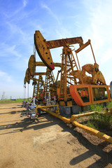 The oil pump, industrial equipment