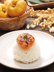 Japanese food, Sea urchin rice ball  