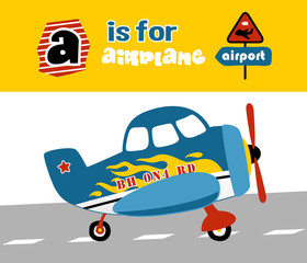 Air plane cartoon