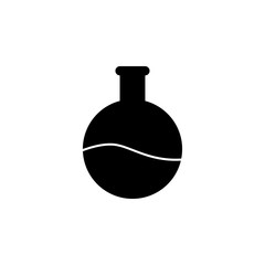 laboratory flask icon. Element of web icon with one color for mobile concept and web apps. Isolated laboratory flask icon can be used for web and mobile
