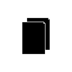 sheets icon. Element of web icon with one color for mobile concept and web apps. Isolated sheets icon can be used for web and mobile