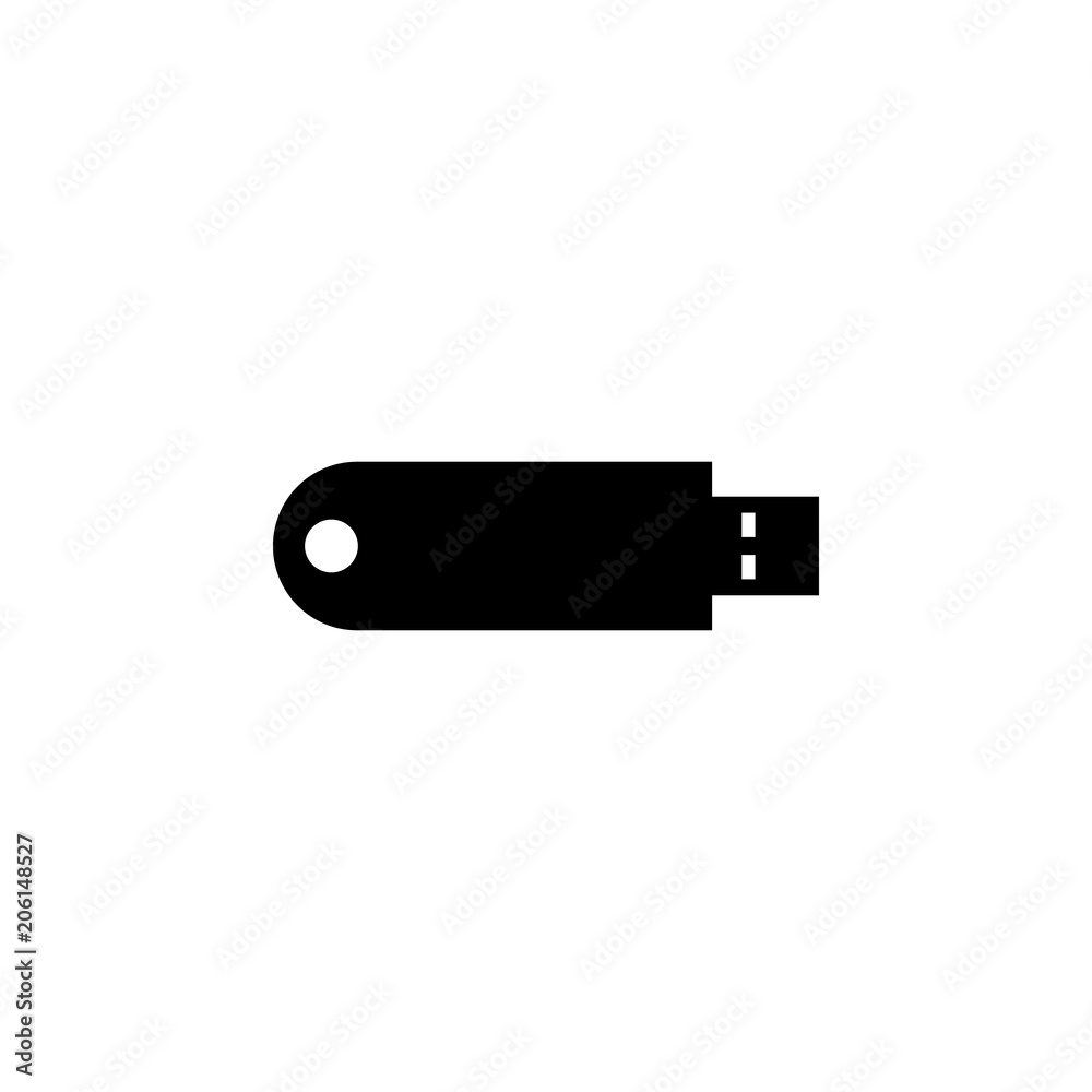 Aufkleber flash card icon. element of web icon with one color for mobile concept and web apps. isolated flash 