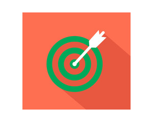 dart arrow business company office corporate image vector icon logo