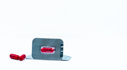 Fluconazole 150 mg. Antifungal drug for treatment acute or recurrent vaginal candidiasis. Red...