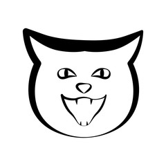 Cat outline icon