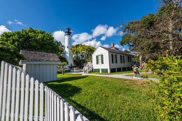 Key West Lighthouse at Midday