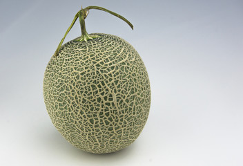 melon on clear background